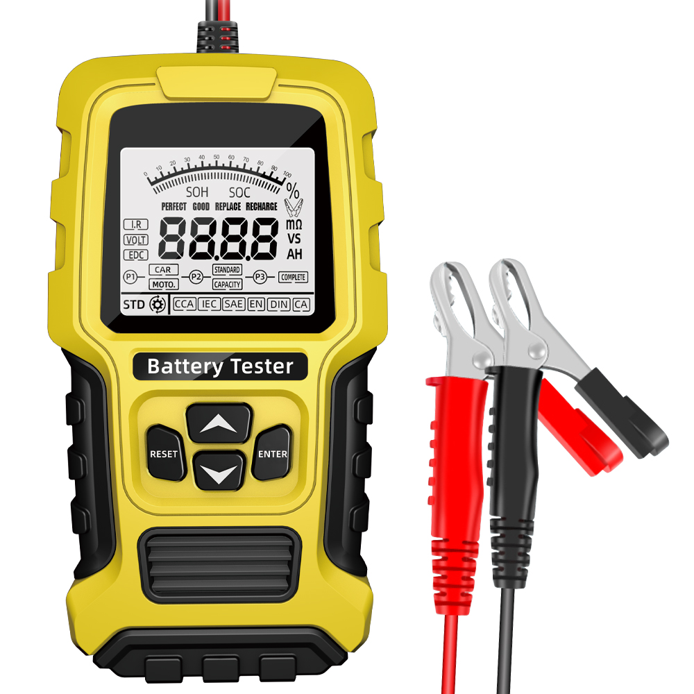 Car Care - เครื่องวิเคราะห์แบตเตอรี่แบบอัจฉริยะ NEW E-FAST ชิปอัจฉริยะ 12v 24v
