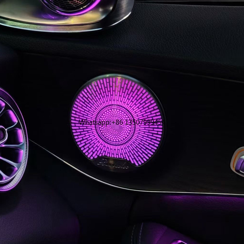 Car Care - ฝาครอบลำโพงกลางรถยนต์ W213 คุณภาพสูง พร้อมไฟ Ambient Light