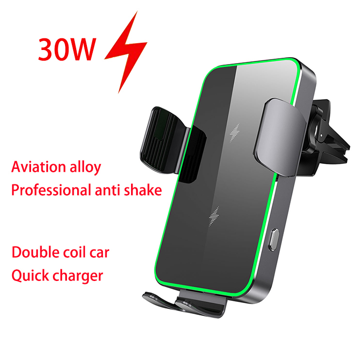 Magnetic Phone Holder For Car Vent - ที่ชาร์จไร้สาย Qi2 สำหรับรถยนต์ ที่ยึดโทรศัพท์มือถือแบบติดช่องแอร์ สำหรับ iPhone