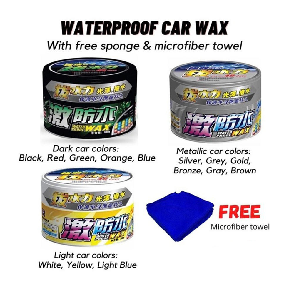 Car Scratch Repair Polishing Wax Paste - รถ WAX วางขัดคริสตัล Hard WAX Scratch