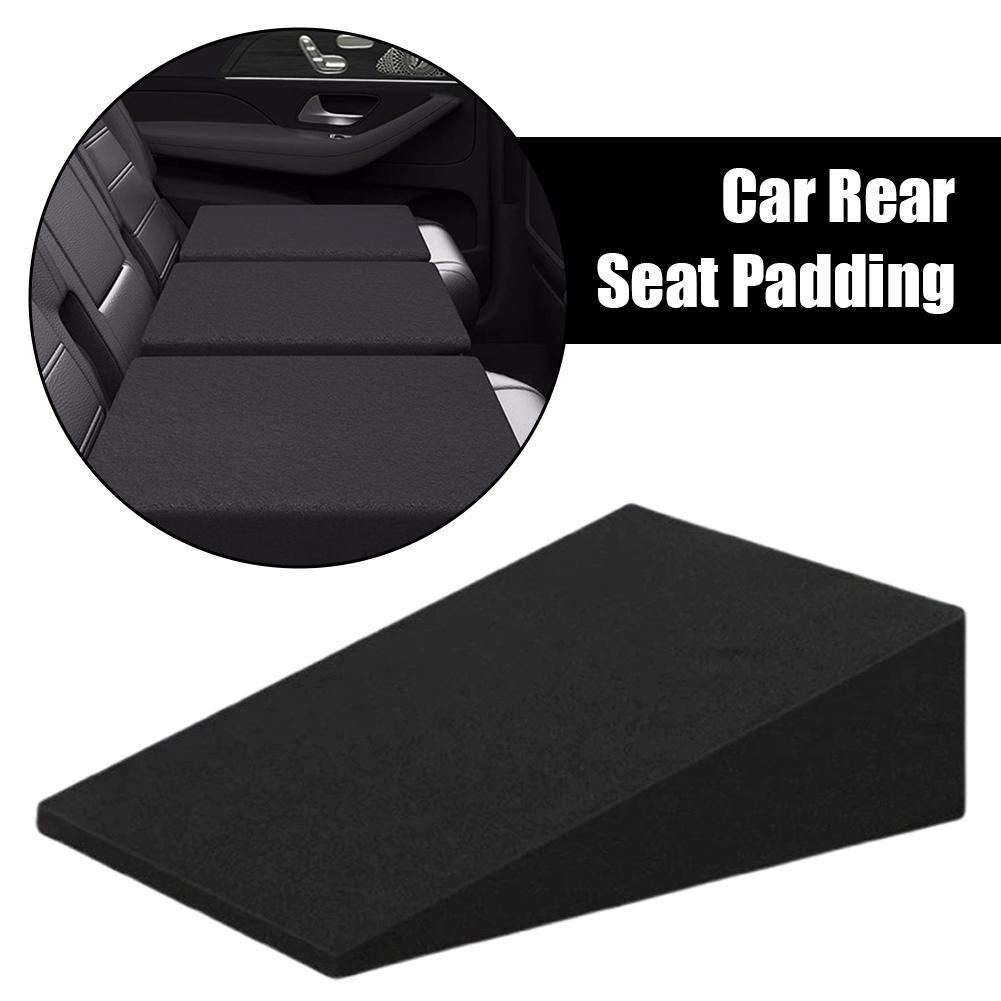 Memory Foam Car Neck Pillow Lumbar Support - แผ่นรองปรับระดับเบาะรถยนต์ โฟมเมมโมรี่ ช่วยลดความเมื่อยล้า เพิ่มความสูง ปรับเบาะหลังรถยนต์ให้เรียบ