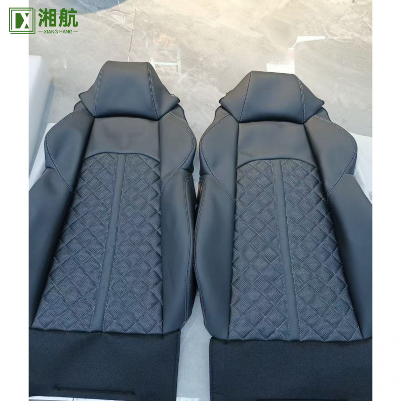 Leather Car Seat Covers Full Set Universal - เหมาะสำหรับเบาะรถยนต์ออดี้ ดีไซน์หรูหรา หุ้มด้วยหนัง PU ชุดเต็ม ครอบคลุมทุกที่นั่ง