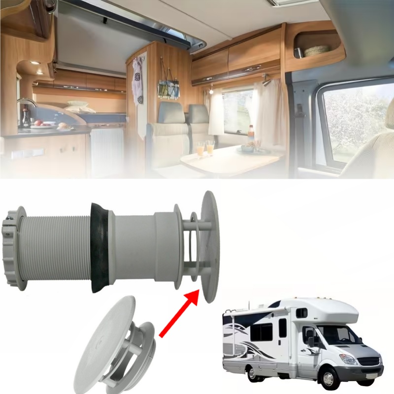 Car Accessories - สำหรับท่อระบายอากาศบนหลังคาของเครื่องทำความร้อน Truma สำหรับรถบ้าน RV คาราวาน และรถมอเตอร์โฮม