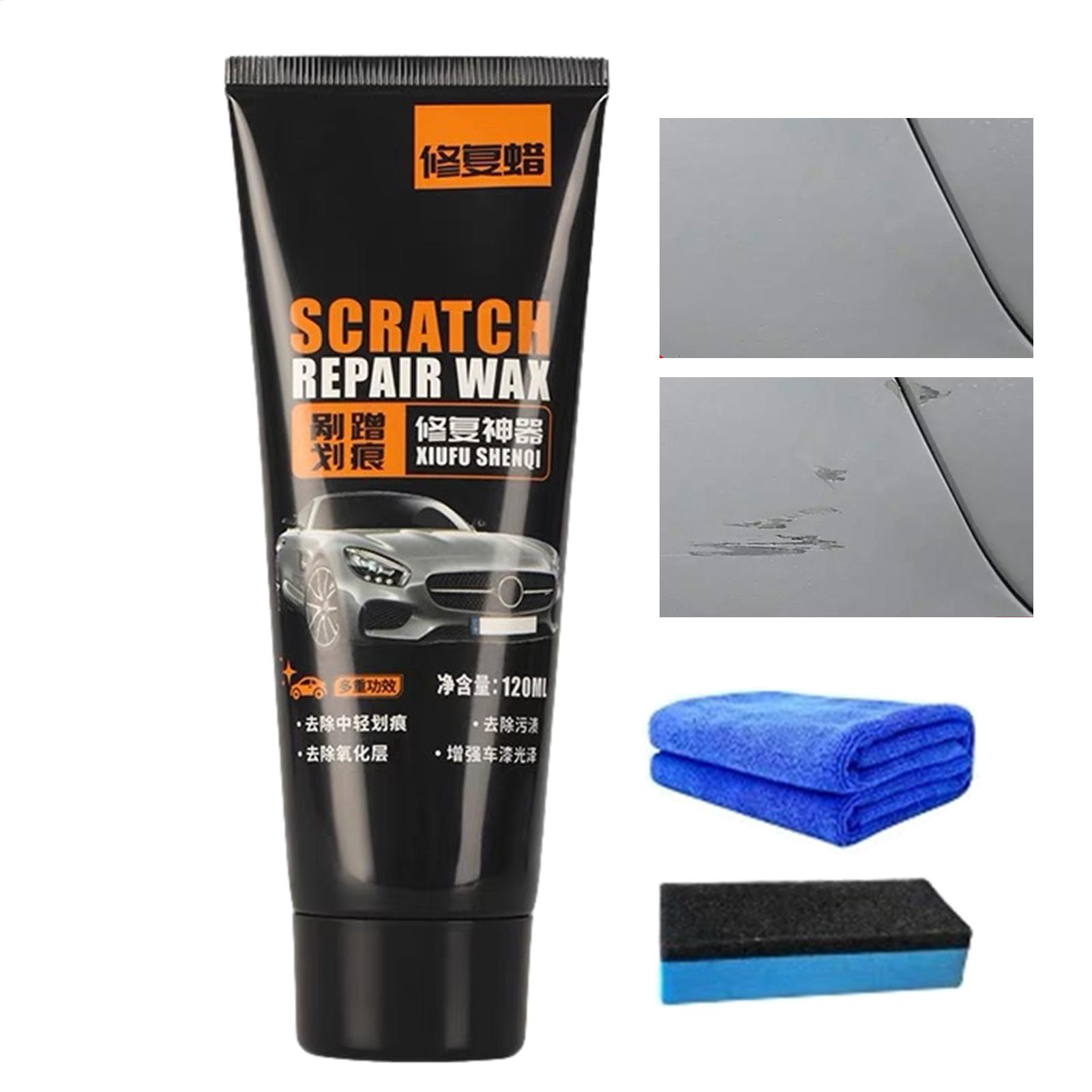 Car Scratch Repair Polishing Wax Paste - เครื่องมือดูแลสีรถยนต์ น้ำยาลบรอยขีดข่วน น้ำยาขัดลบรอยหมุน ซ่อมแซมรอยขีดข่วน ขัดเงารถยนต์ สารขัดสีตัวถังรถยนต์
