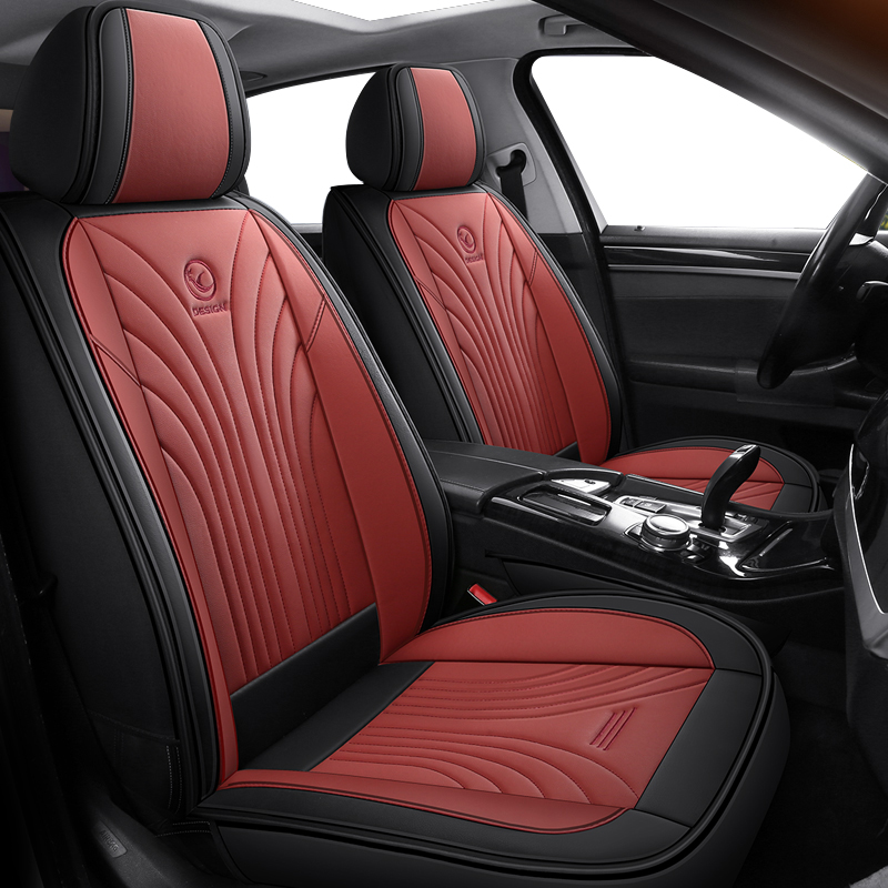 Leather Car Seat Covers Full Set Universal - Sarung Jok Mobil สำหรับ Changan Cs35
