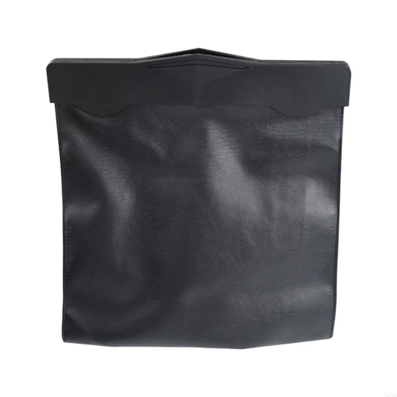Waterproof Car Trash Can With Lid - รถถุงขยะหนัง PU แขวนถังขยะรถยนต์กันน้ำ ออแกไนเซอร์ ที่ยั่งยืน