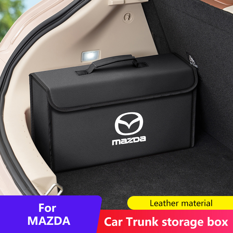 Car Trunk Organizer Foldable Storage Box - กล่องเก็บของท้ายรถสำหรับ Mazda 2 3 5 6