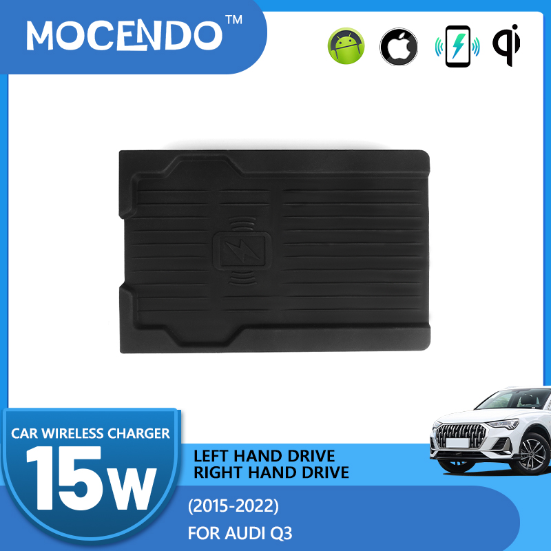 Wireless Car Charger Mount Fast Charging - แท่นชาร์จไร้สายสำหรับรถยนต์ 15W ชาร์จเร็ว สำหรับ Audi Q3