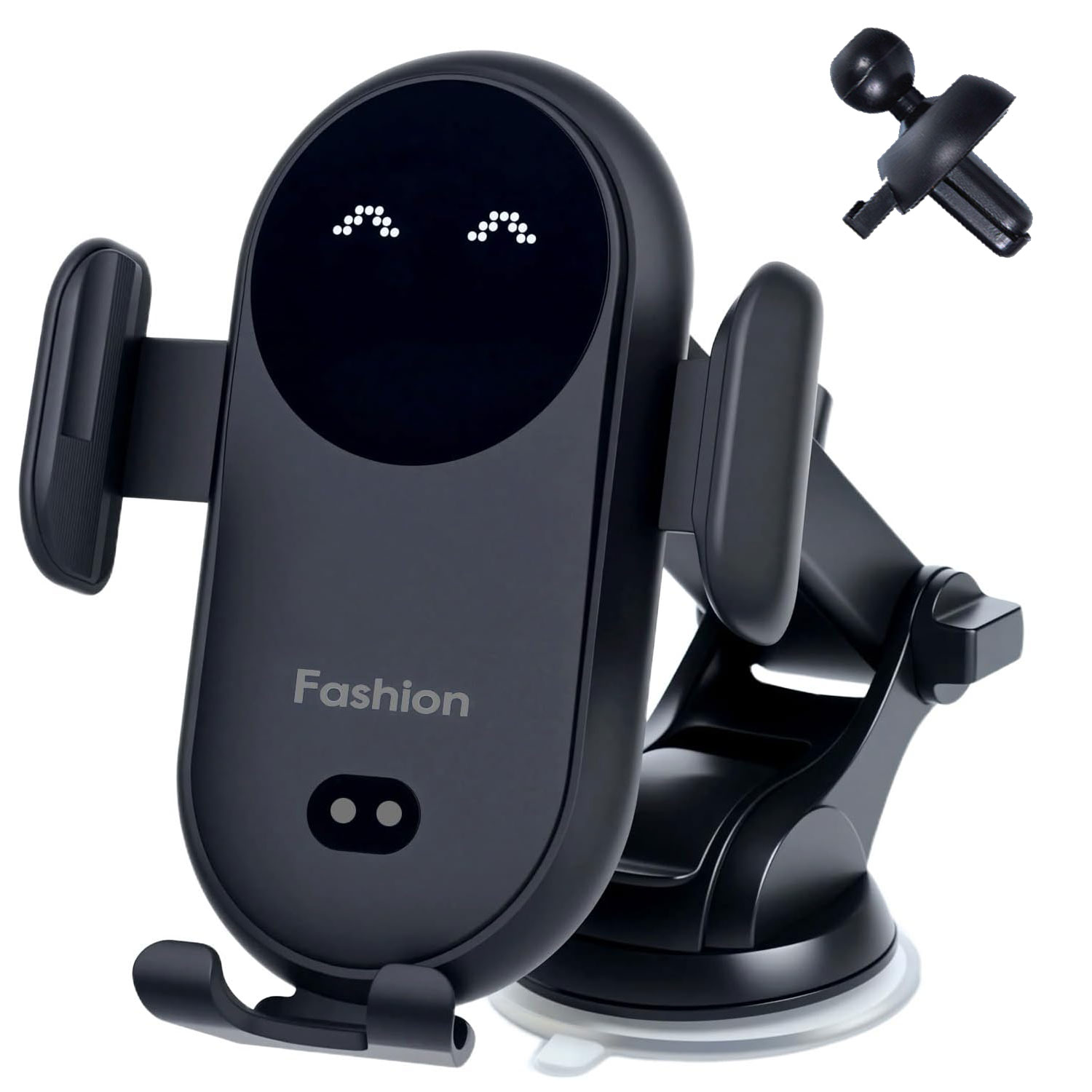 Wireless Car Charger Mount Fast Charging - แท่นชาร์จไร้สายในรถยนต์ ชาร์จเร็ว พร้อมที่หนีบอัตโนมัติแบบอินฟราเรด สำหรับ iPhone 17