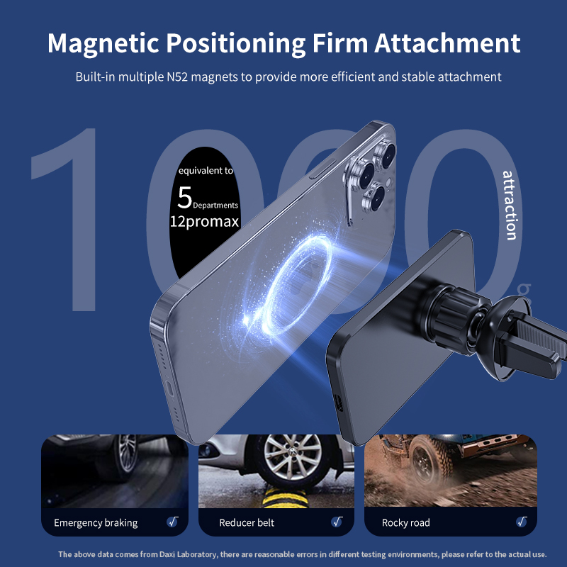 ที่ชาร์จไร้สายแม่เหล็กสำหรับ M - Magnetic Phone Holder For Car Vent บทวิจารณ์และราคา