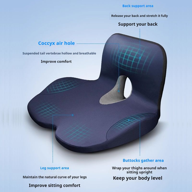 รถหลักเบาะนั่ง Booster เบาะรอง - Memory Foam Car Neck Pillow Lumbar Support บทวิจารณ์และราคา