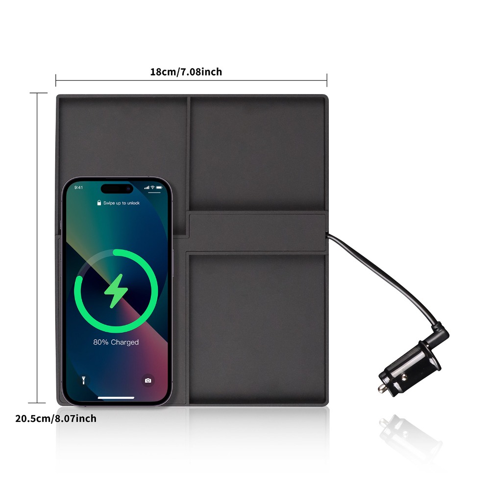 แท่นชาร์จไร้สายในรถยนต์ ชาร์จเ - Wireless Car Charger Mount Fast Charging บทวิจารณ์และราคา