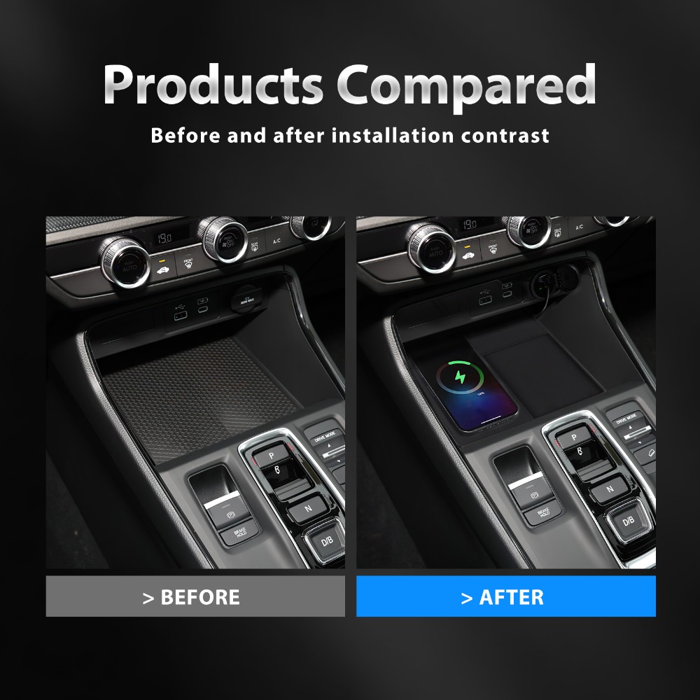 แท่นชาร์จไร้สายในรถยนต์ ชาร์จเ - Wireless Car Charger Mount Fast Charging บทวิจารณ์และราคา