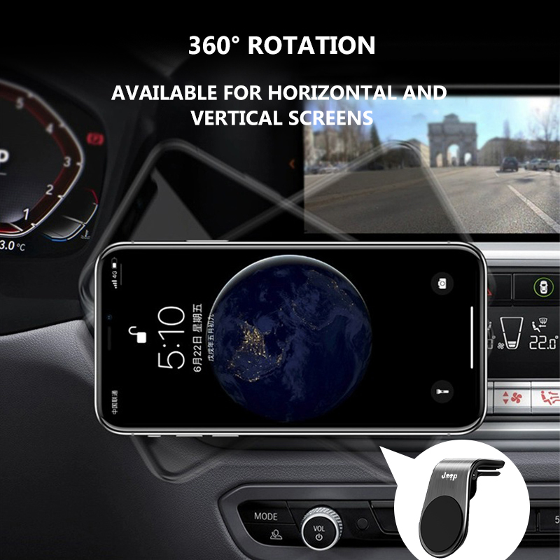 ที่ยึดโทรศัพท์แบบหมุนได้ด้วยแม - Magnetic Phone Holder For Car Vent บทวิจารณ์และราคา