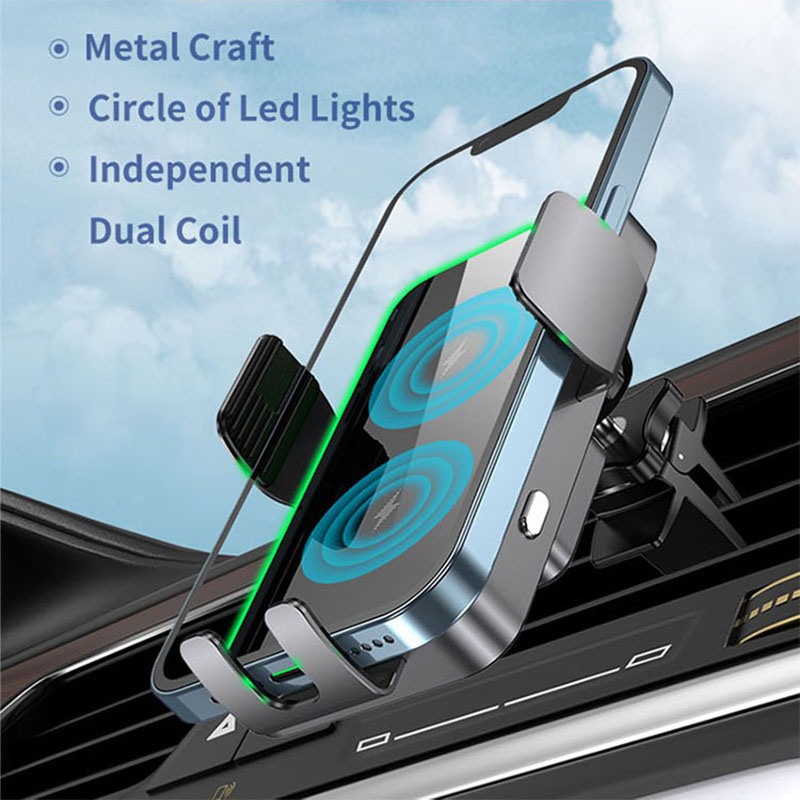 ที่ชาร์จไร้สาย Qi2 สำหรับรถยนต - Magnetic Phone Holder For Car Vent บทวิจารณ์และราคา