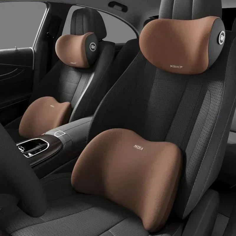 หมอนรองคอในรถยนต์อเนกประสงค์,  - Memory Foam Car Neck Pillow Lumbar Support บทวิจารณ์และราคา