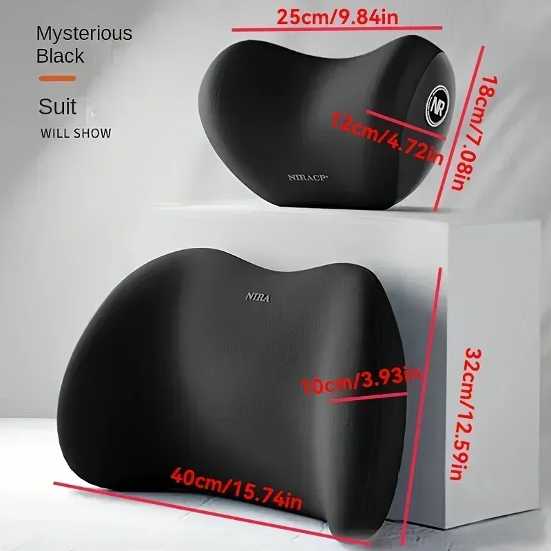 หมอนรองคอในรถยนต์อเนกประสงค์,  - Memory Foam Car Neck Pillow Lumbar Support บทวิจารณ์และราคา