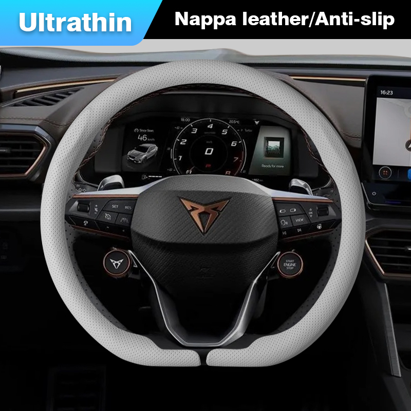 ใช้ได้กับปลอกหุ้มพวงมาลัยรถยนต - Car Steering Wheel Cover Anti Slip Breathable บทวิจารณ์และราคา