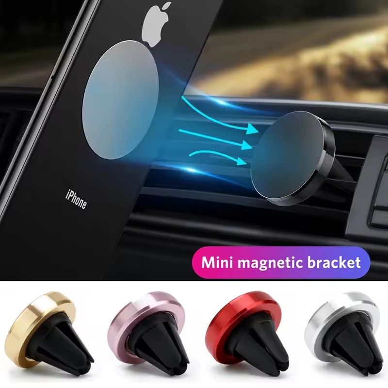 ที่วางโทรศัพท์ในรถยนต์แบบแม่เห - Magnetic Phone Holder For Car Vent บทวิจารณ์และราคา