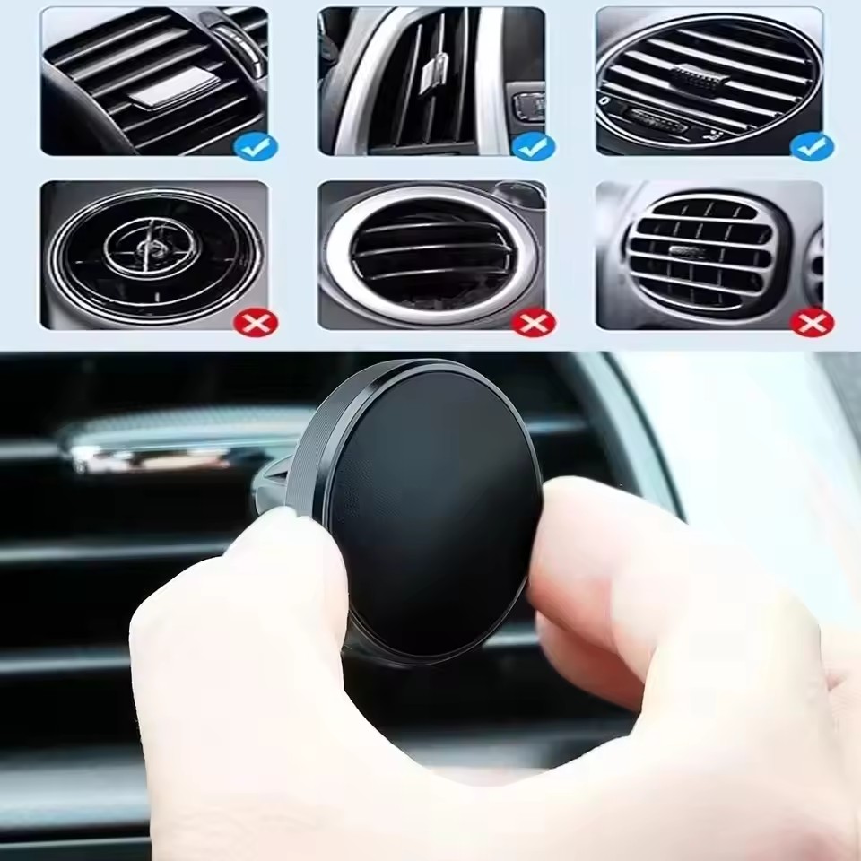 ที่วางโทรศัพท์ในรถยนต์แบบแม่เห - Magnetic Phone Holder For Car Vent บทวิจารณ์และราคา