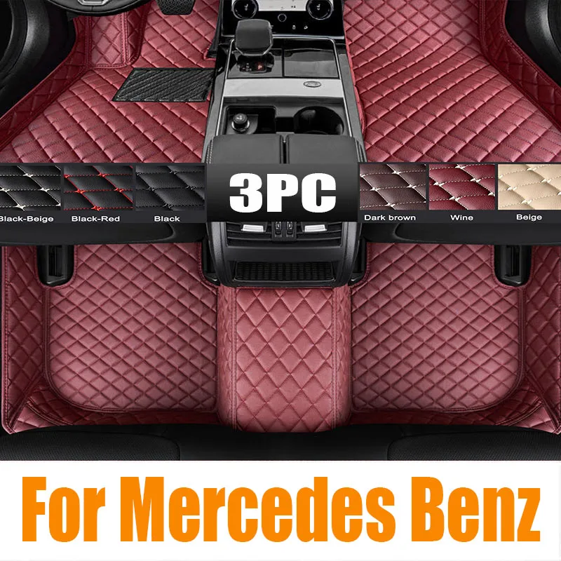 Original รถ TPE สําหรับ Merced - Car Floor Mats Universal Waterproof Leather บทวิจารณ์และราคา