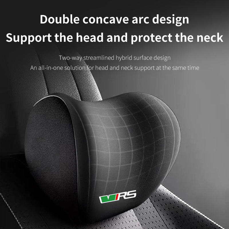 หมอนรองคอในรถยนต์เมมโมรี่โฟมป้ - Memory Foam Car Neck Pillow Lumbar Support บทวิจารณ์และราคา