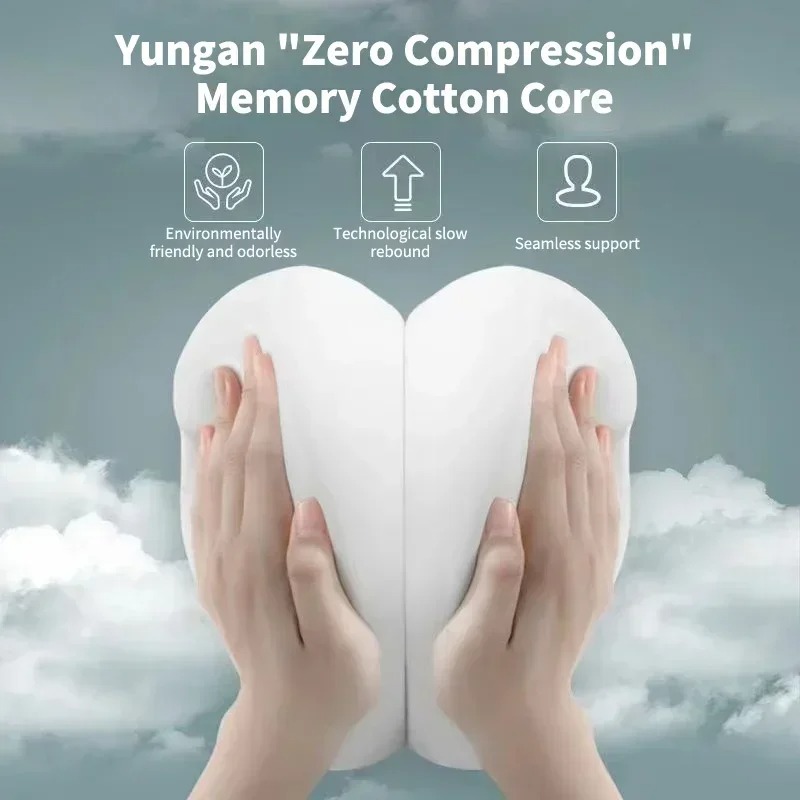 เบาะรองหลังเมมโมรี่โฟมแบบออร์โ - Memory Foam Car Neck Pillow Lumbar Support บทวิจารณ์และราคา