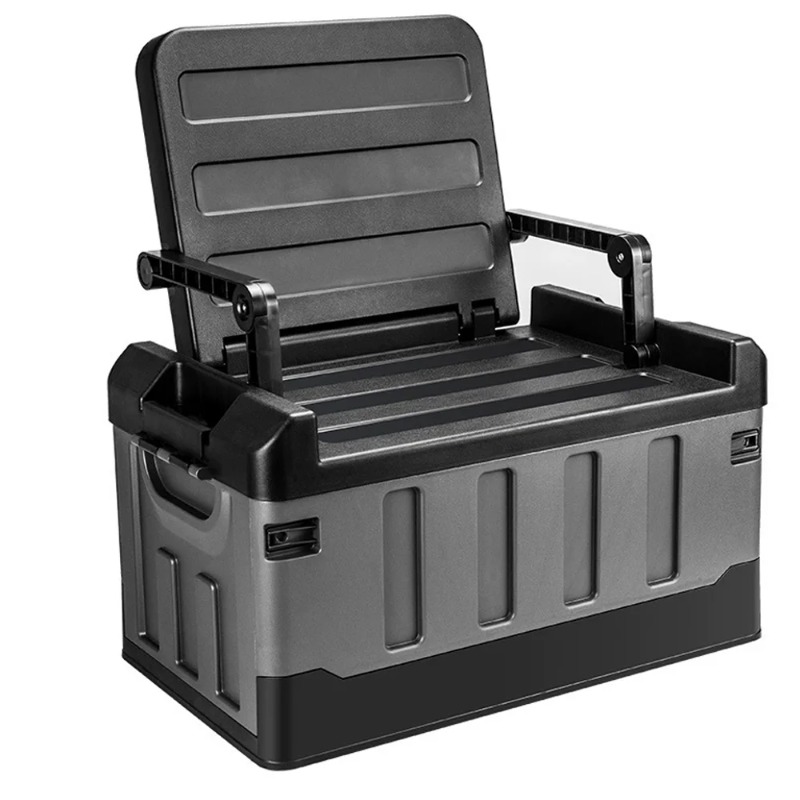 กล่องเก็บของแบบพับได้ขนาดใหญ่แ - Car Trunk Organizer Foldable Storage Box บทวิจารณ์และราคา