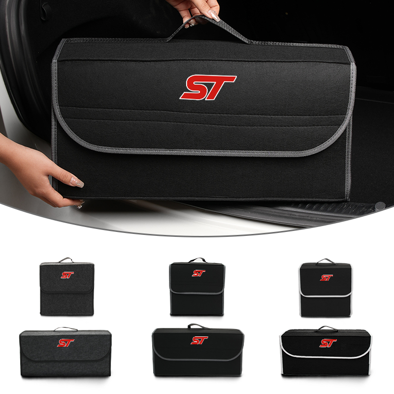 กล่องเก็บของท้ายรถแบบพับได้ สำ - Car Trunk Organizer Foldable Storage Box บทวิจารณ์และราคา