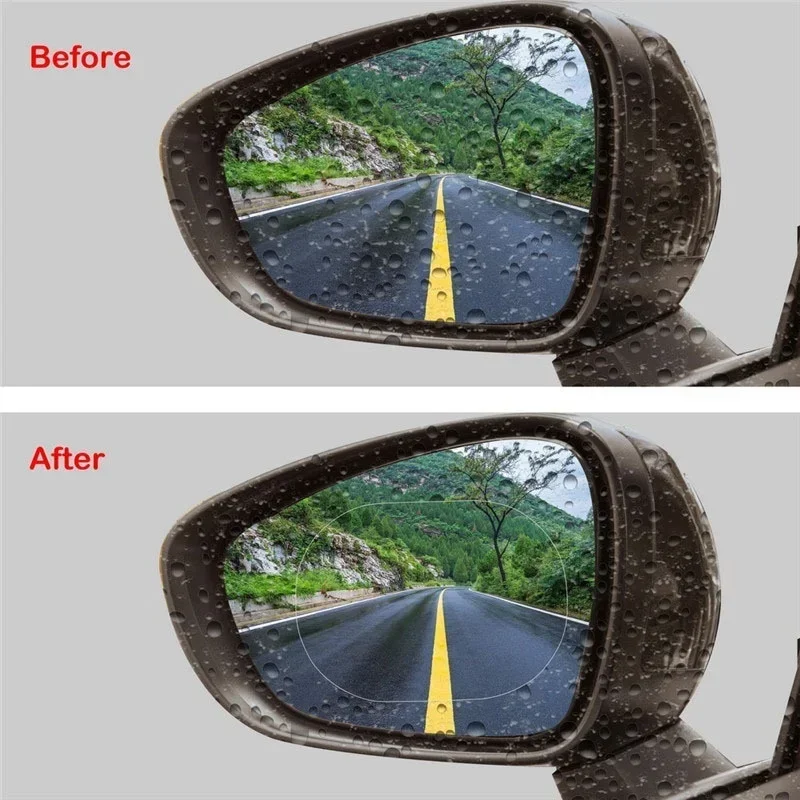 ฟิล์มป้องกันกระจกมองหลังรถยนต์ - Anti Glare Car Rearview Mirror Film บทวิจารณ์และราคา