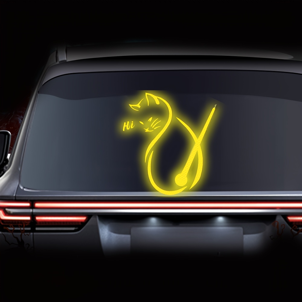 สติกเกอร์ติดกระจกหลังรถยนต์รูป - Anti Glare Car Rearview Mirror Film บทวิจารณ์และราคา