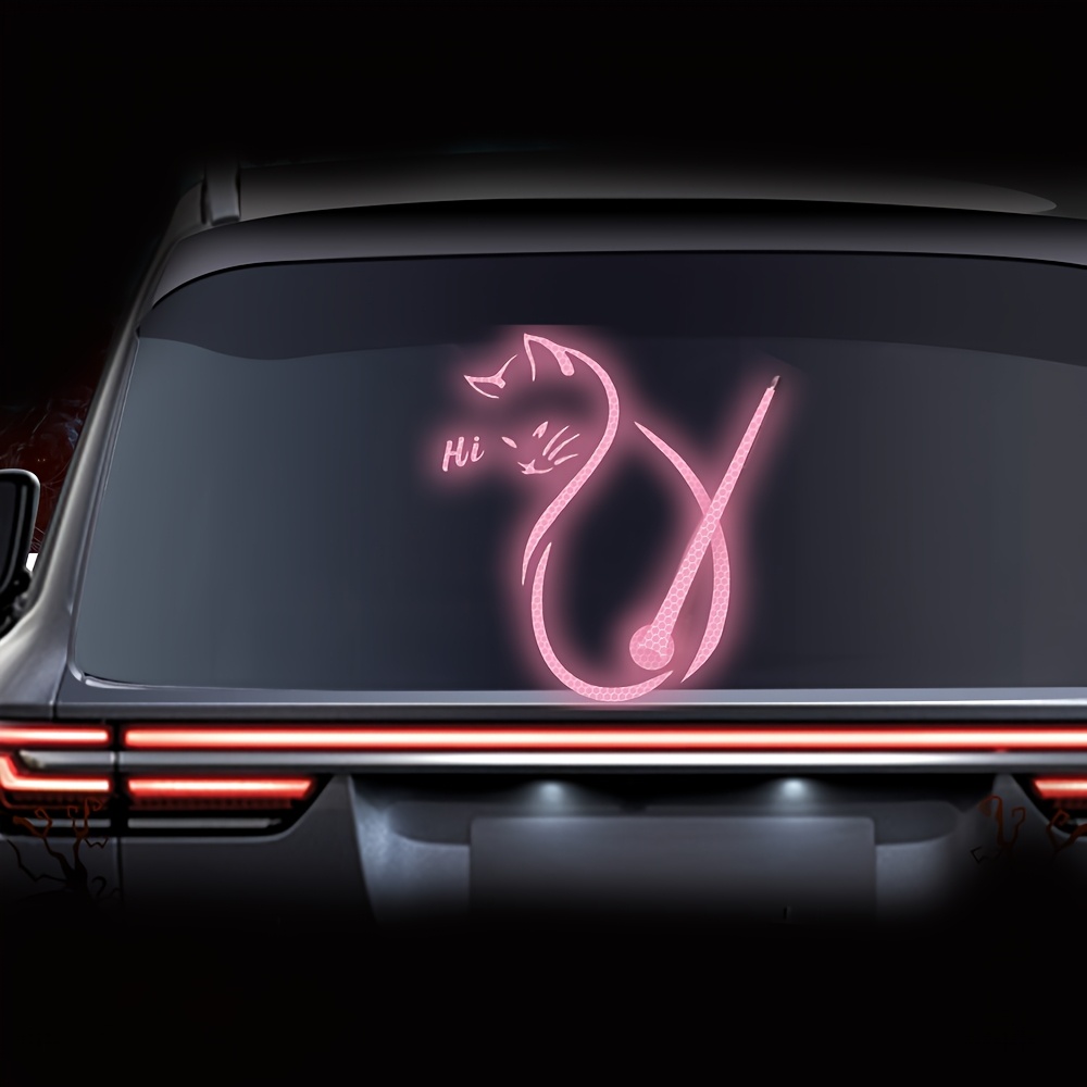 สติกเกอร์ติดกระจกหลังรถยนต์รูป - Anti Glare Car Rearview Mirror Film บทวิจารณ์และราคา