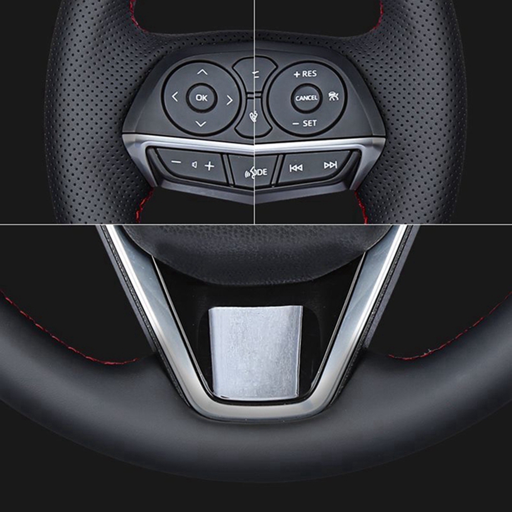 CUSTOM พวงมาลัยรถ Anti-SLIP แล - Car Steering Wheel Cover Anti Slip Breathable บทวิจารณ์และราคา