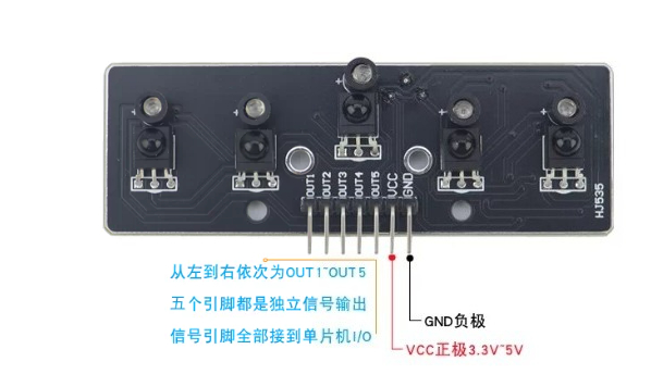 โมดูลเซ็นเซอร์ติดตามเส้นอินฟรา - Car Electronics บทวิจารณ์และราคา