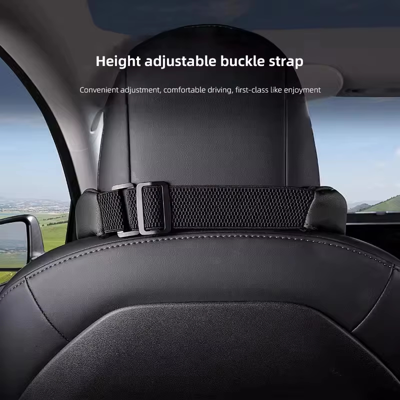 หมอนรองคอในรถยนต์เมมโมรี่โฟมสำ - Memory Foam Car Neck Pillow Lumbar Support บทวิจารณ์และราคา
