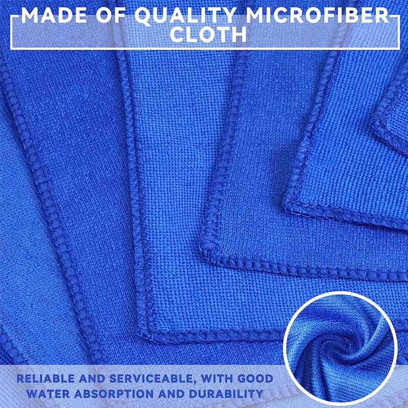 ผ้าไมโครไฟเบอร์เช็ดรถยนต์ 10/2 - Microfiber Car Drying Towel Super Absorbent บทวิจารณ์และราคา