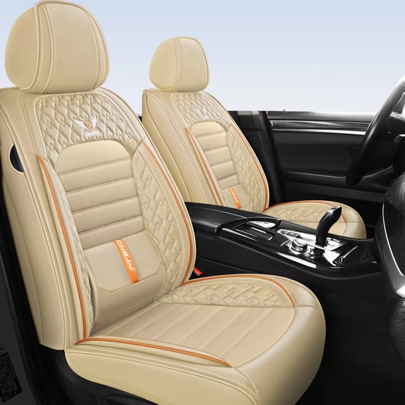 ชุดหุ้มเบาะรถยนต์หนัง PU หรูหร - Leather Car Seat Covers Full Set Universal บทวิจารณ์และราคา