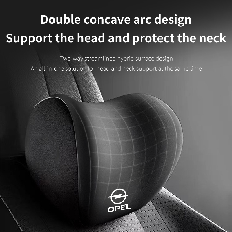 หมอนรองคอในรถยนต์ เมมโมรี่โฟม  - Memory Foam Car Neck Pillow Lumbar Support บทวิจารณ์และราคา