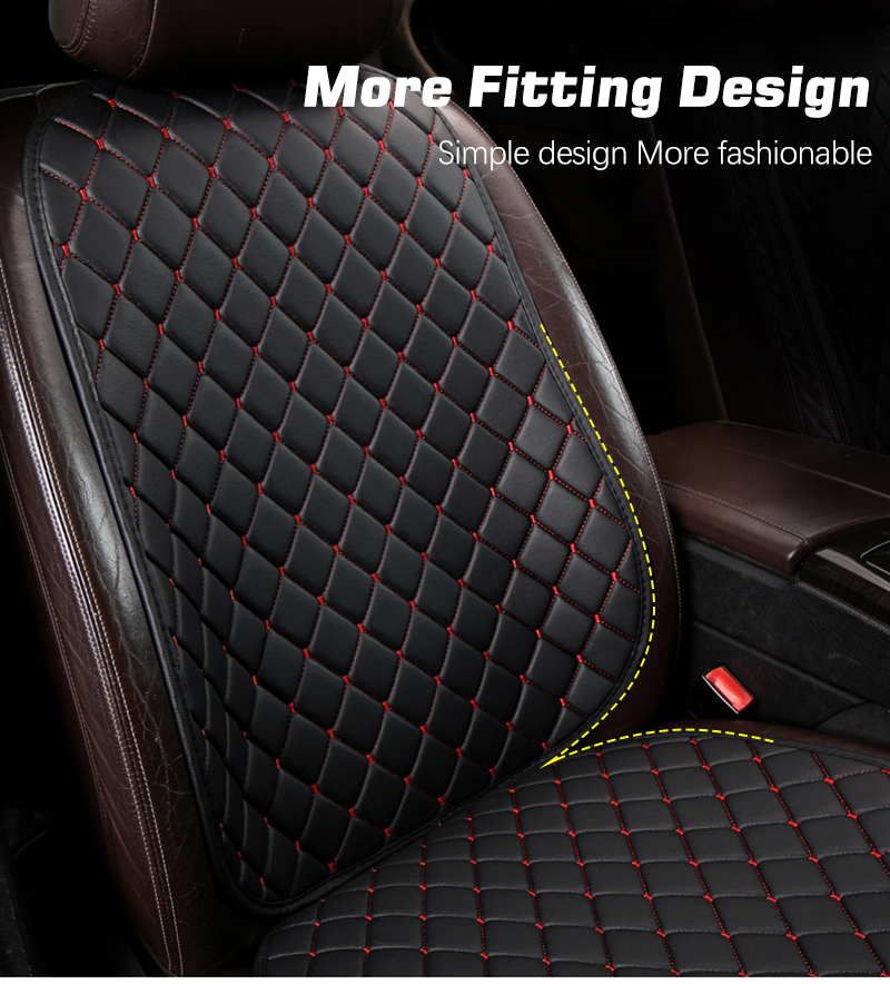 ชุดหุ้มเบาะรถยนต์หนัง PU ยี่ห้ - Leather Car Seat Covers Full Set Universal บทวิจารณ์และราคา