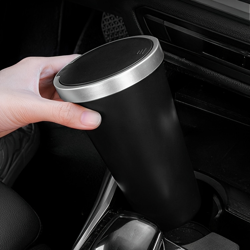 ถังขยะในรถยนต์ขนาดเล็ก กันน้ำ  - Waterproof Car Trash Can With Lid บทวิจารณ์และราคา