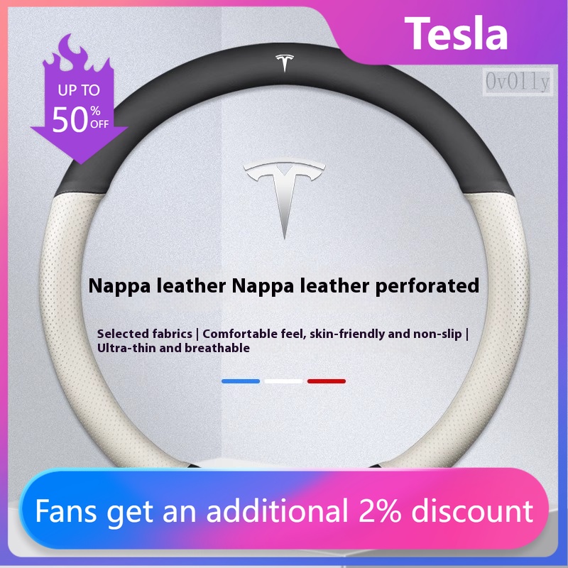 ปลอกหุ้มพวงมาลัยรถยนต์หนังกลับ - Car Steering Wheel Cover Anti Slip Breathable บทวิจารณ์และราคา