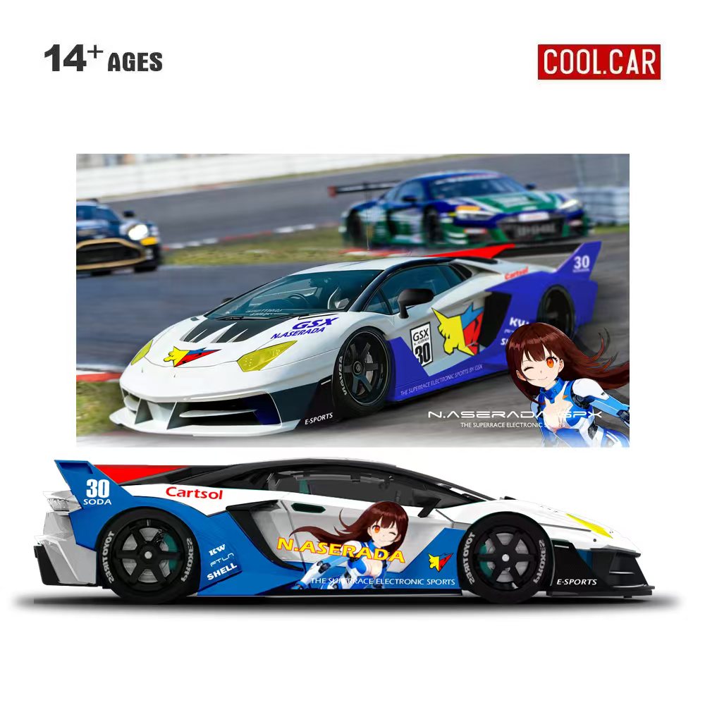 รถสุดเท่ 1:64 GTEVO Superrace  - Car Electronics บทวิจารณ์และราคา