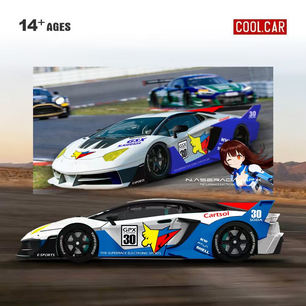 รถสุดเท่ 1:64 GTEVO Superrace  - Car Electronics บทวิจารณ์และราคา