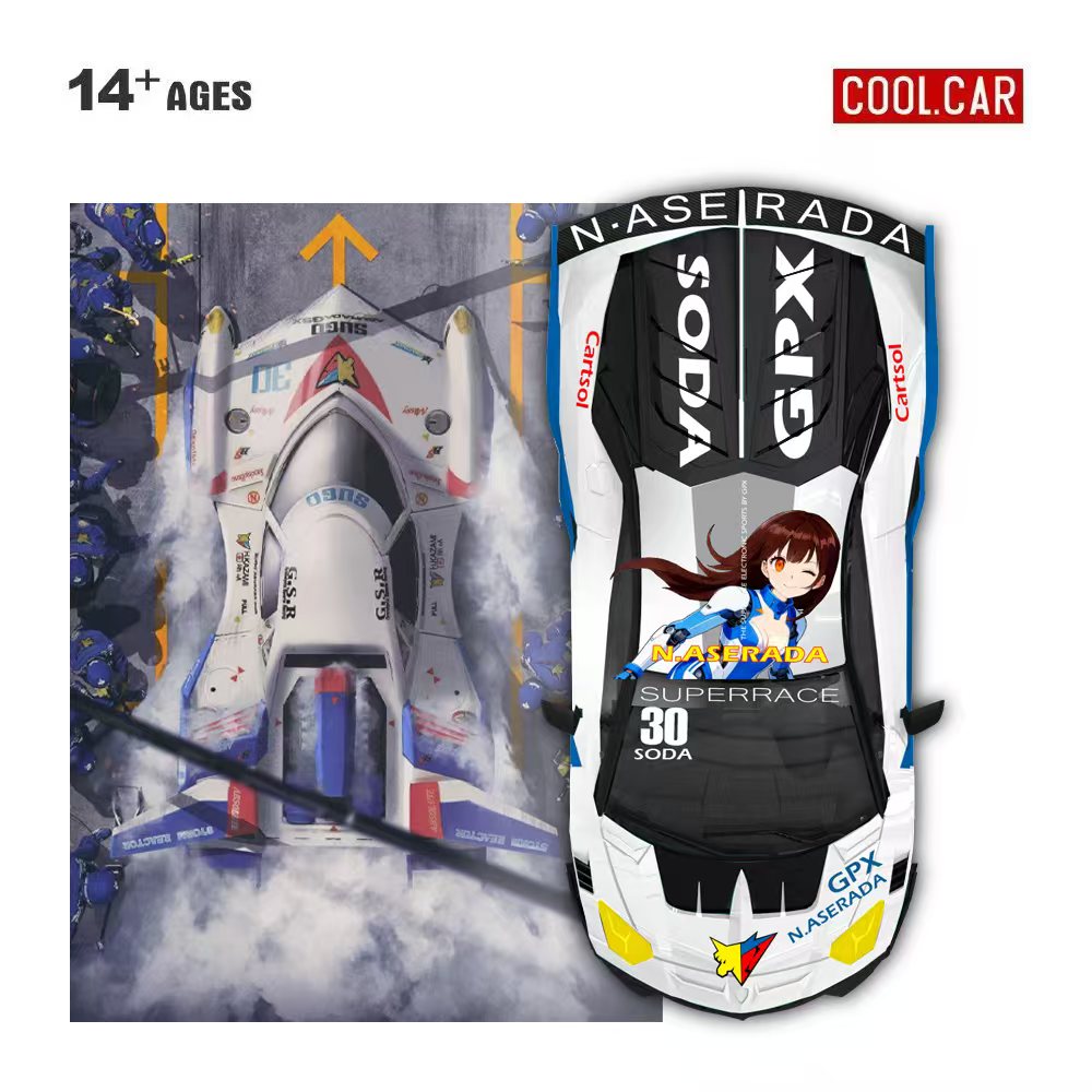 รถสุดเท่ 1:64 GTEVO Superrace  - Car Electronics บทวิจารณ์และราคา