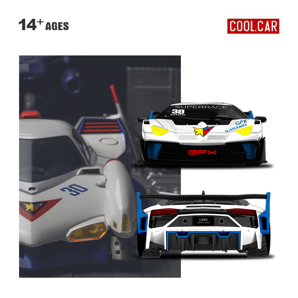 รถสุดเท่ 1:64 GTEVO Superrace  - Car Electronics บทวิจารณ์และราคา