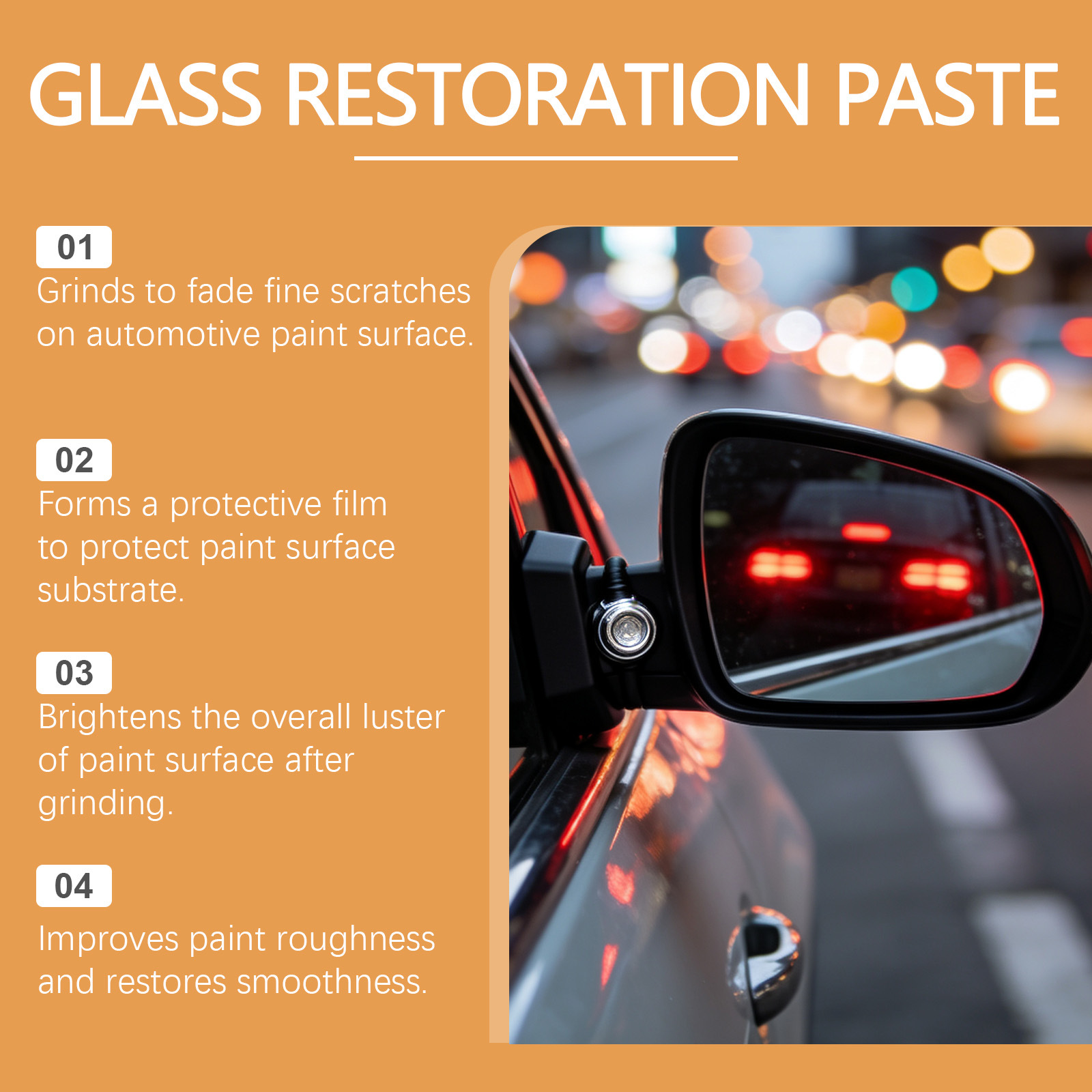 แว็กซ์ขัดกระจกรถยนต์ กำจัดรอยข - Car Scratch Repair Polishing Wax Paste บทวิจารณ์และราคา