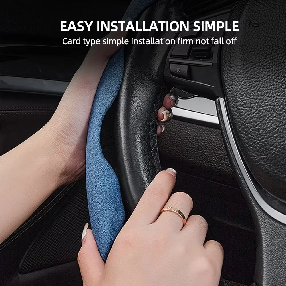 ปลอกหุ้มพวงมาลัยรถยนต์ 38 ซม.  - Car Steering Wheel Cover Anti Slip Breathable บทวิจารณ์และราคา