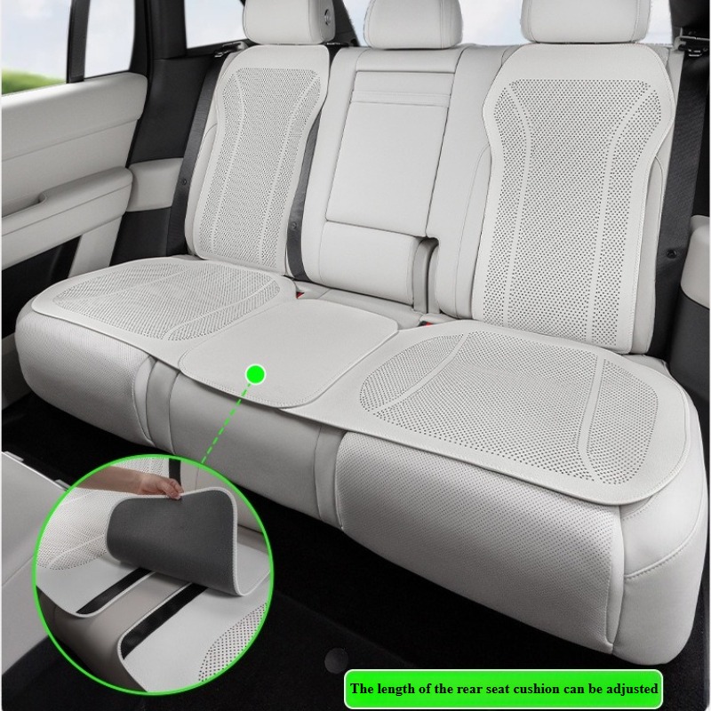 Breathable Nappa หนังรถที่นั่ง - Leather Car Seat Covers Full Set Universal บทวิจารณ์และราคา
