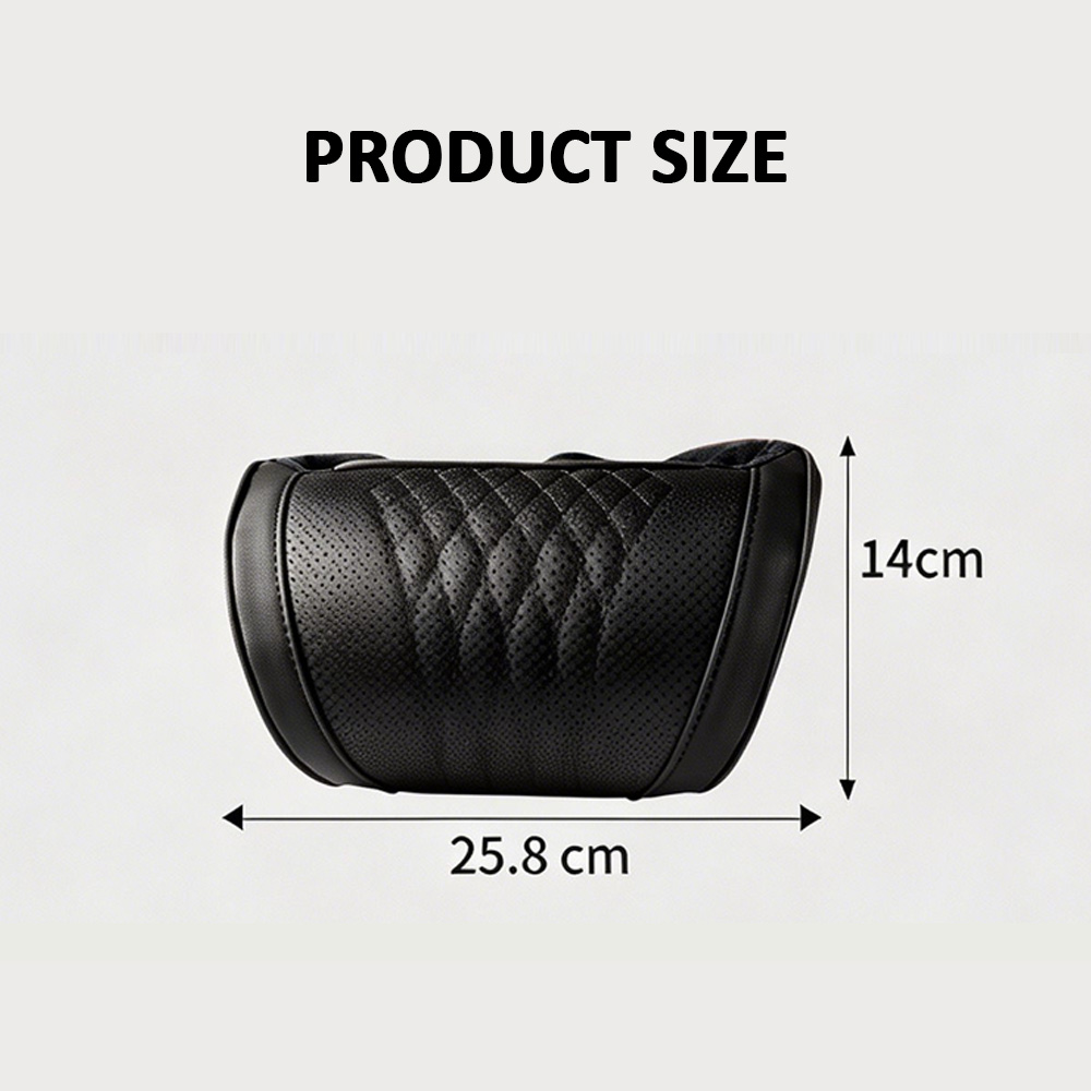 เบาะรองศีรษะในรถยนต์เมมโมรี่โฟ - Memory Foam Car Neck Pillow Lumbar Support บทวิจารณ์และราคา