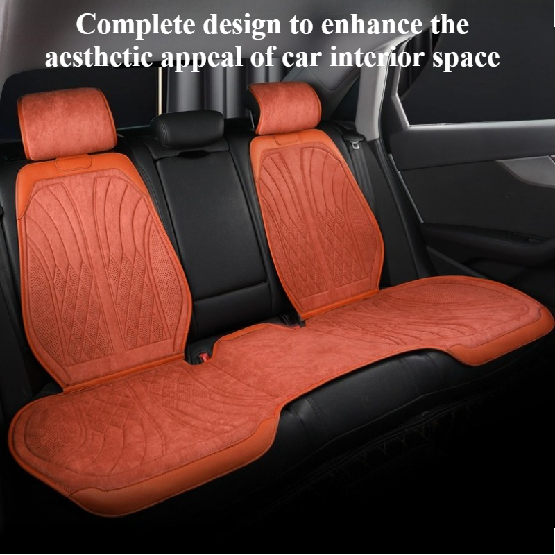 แผ่นรองเบาะรถยนต์หนังกลับหรูหร - Leather Car Seat Covers Full Set Universal บทวิจารณ์และราคา